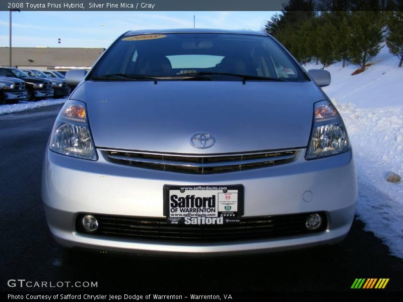 Silver Pine Mica / Gray 2008 Toyota Prius Hybrid