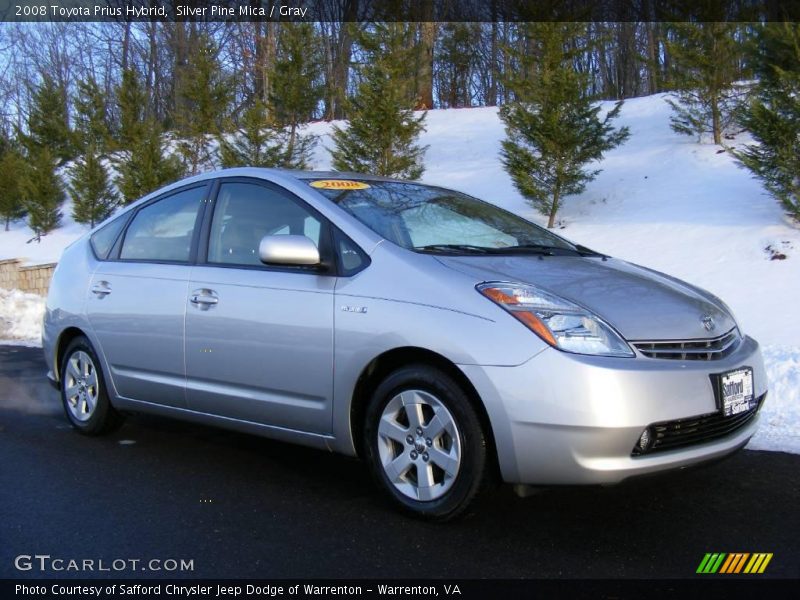 Silver Pine Mica / Gray 2008 Toyota Prius Hybrid