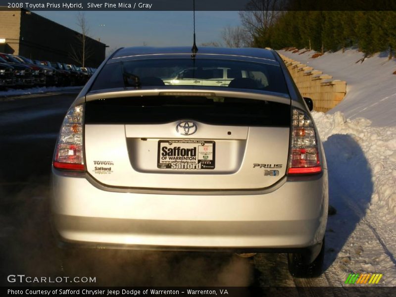 Silver Pine Mica / Gray 2008 Toyota Prius Hybrid