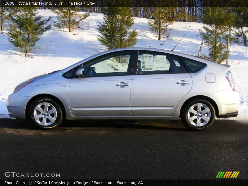 Silver Pine Mica / Gray 2008 Toyota Prius Hybrid