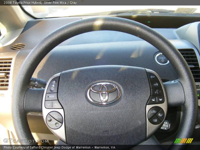 Silver Pine Mica / Gray 2008 Toyota Prius Hybrid