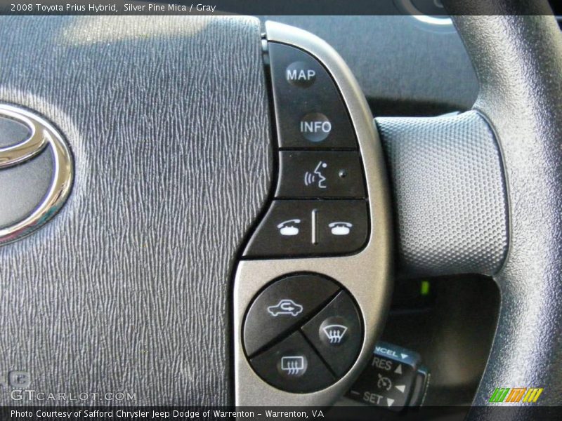 Silver Pine Mica / Gray 2008 Toyota Prius Hybrid