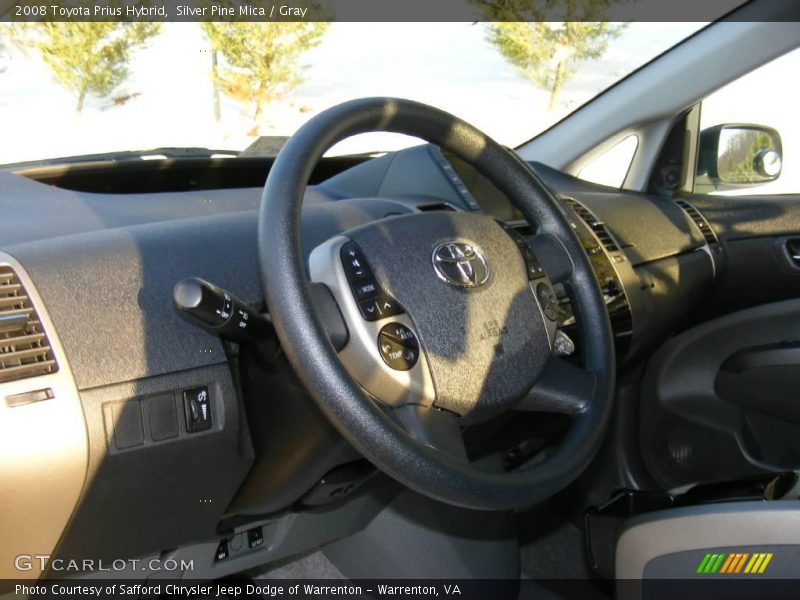 Silver Pine Mica / Gray 2008 Toyota Prius Hybrid