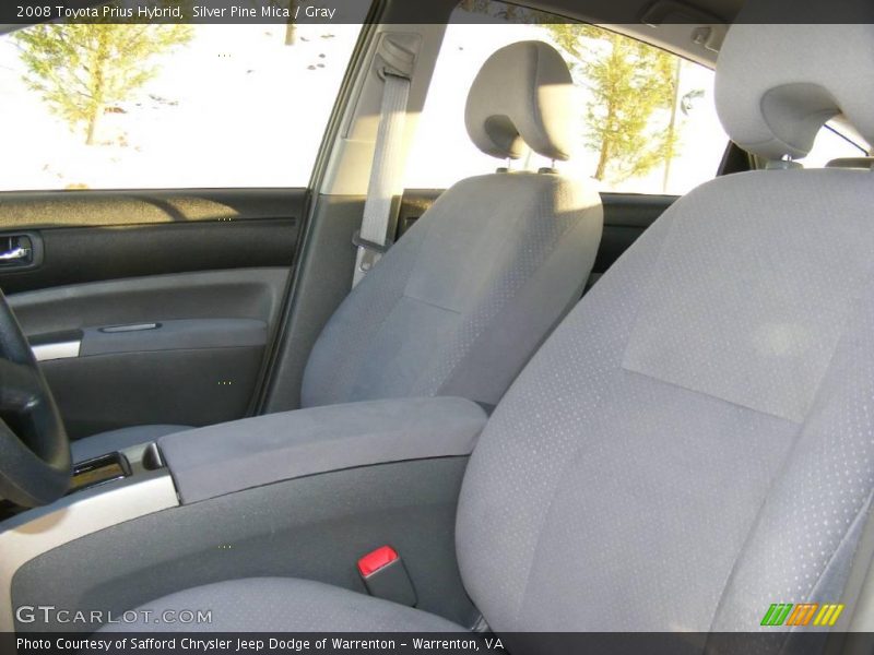 Silver Pine Mica / Gray 2008 Toyota Prius Hybrid