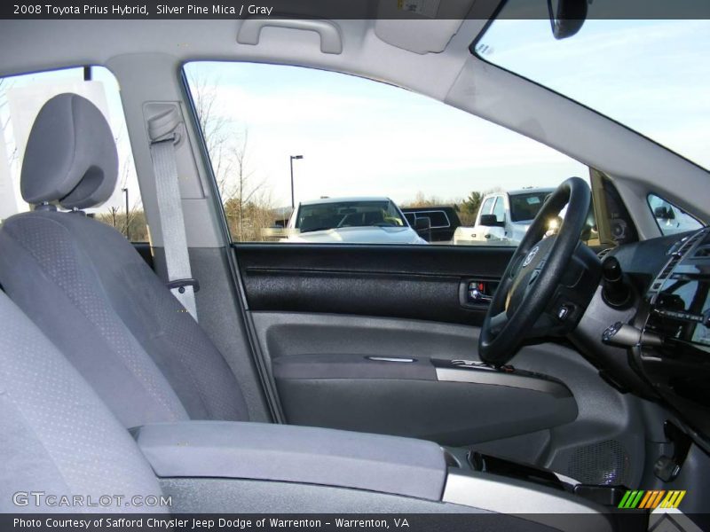 Silver Pine Mica / Gray 2008 Toyota Prius Hybrid