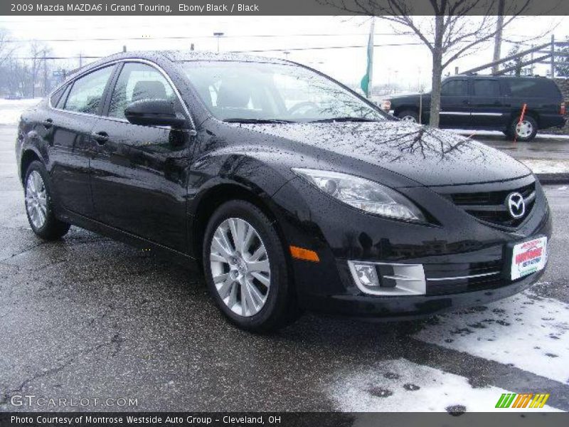 Ebony Black / Black 2009 Mazda MAZDA6 i Grand Touring