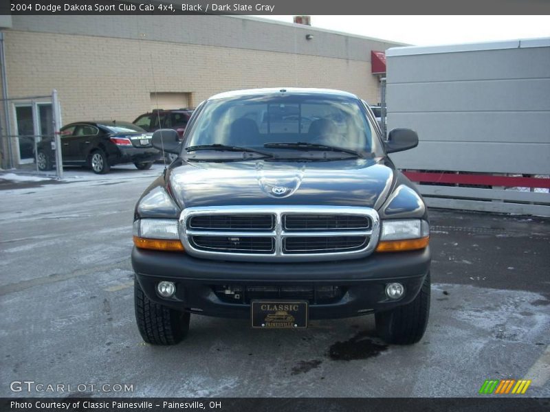 Black / Dark Slate Gray 2004 Dodge Dakota Sport Club Cab 4x4