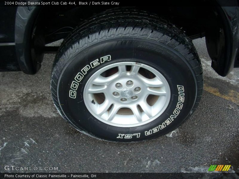 Black / Dark Slate Gray 2004 Dodge Dakota Sport Club Cab 4x4