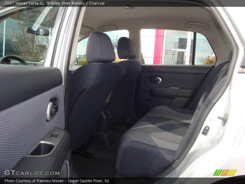 Brilliant Silver Metallic / Charcoal 2007 Nissan Versa SL
