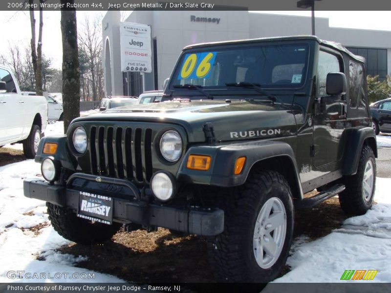 Jeep Green Metallic / Dark Slate Gray 2006 Jeep Wrangler Rubicon 4x4