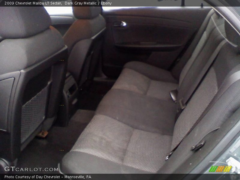 Dark Gray Metallic / Ebony 2009 Chevrolet Malibu LT Sedan