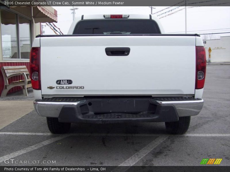 Summit White / Medium Pewter 2006 Chevrolet Colorado LT Crew Cab