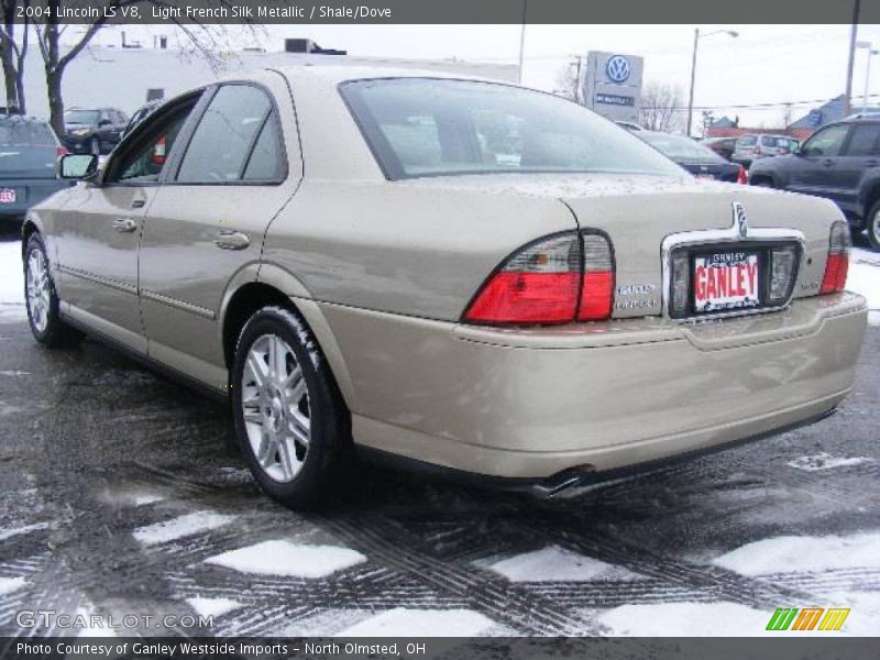 Light French Silk Metallic / Shale/Dove 2004 Lincoln LS V8