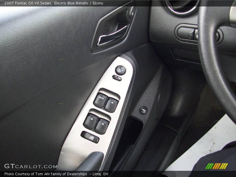 Electric Blue Metallic / Ebony 2007 Pontiac G6 V6 Sedan