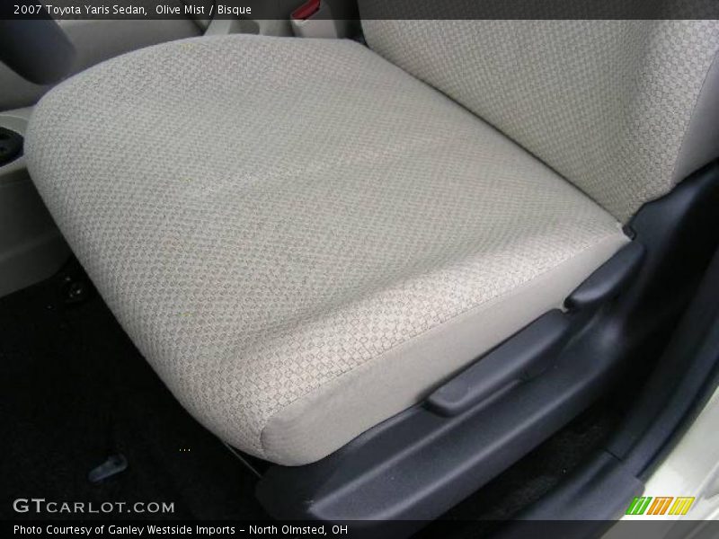 Olive Mist / Bisque 2007 Toyota Yaris Sedan