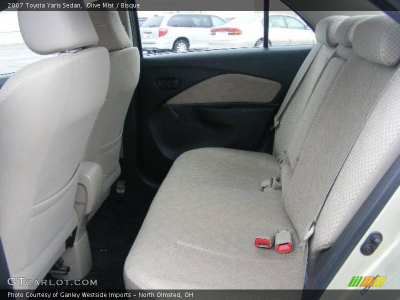 Olive Mist / Bisque 2007 Toyota Yaris Sedan