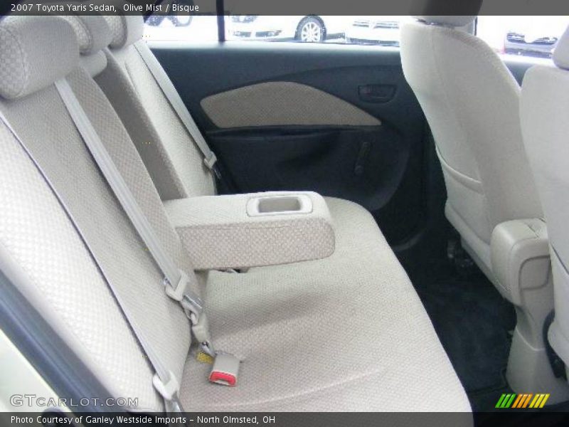 Olive Mist / Bisque 2007 Toyota Yaris Sedan