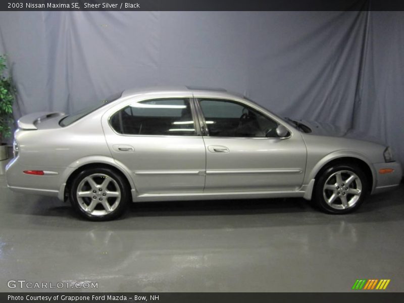 Sheer Silver / Black 2003 Nissan Maxima SE