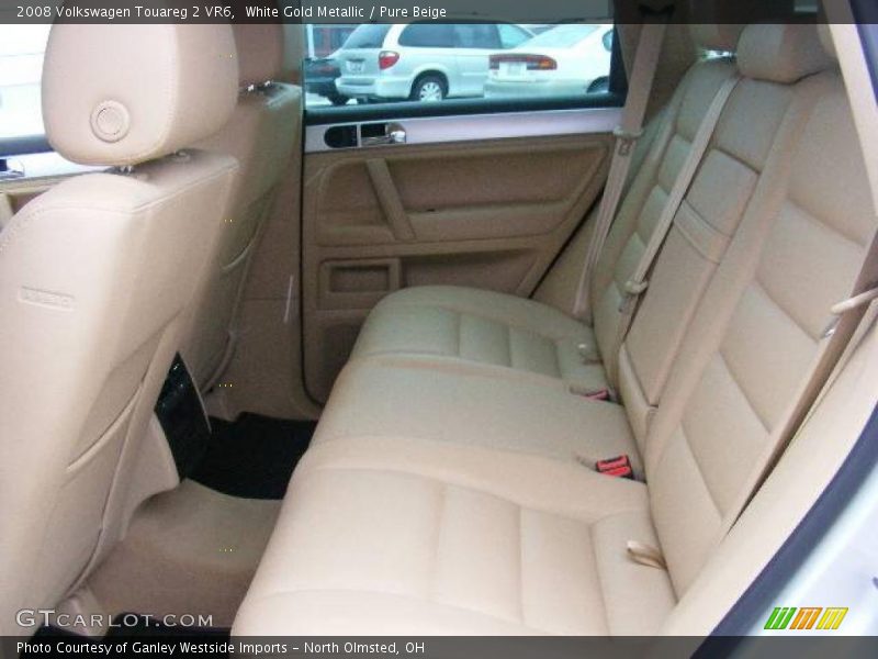 White Gold Metallic / Pure Beige 2008 Volkswagen Touareg 2 VR6