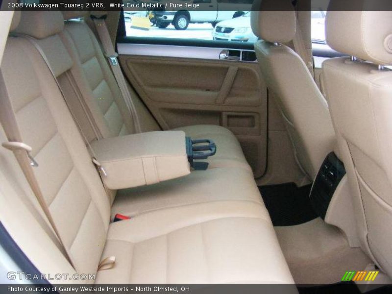 White Gold Metallic / Pure Beige 2008 Volkswagen Touareg 2 VR6