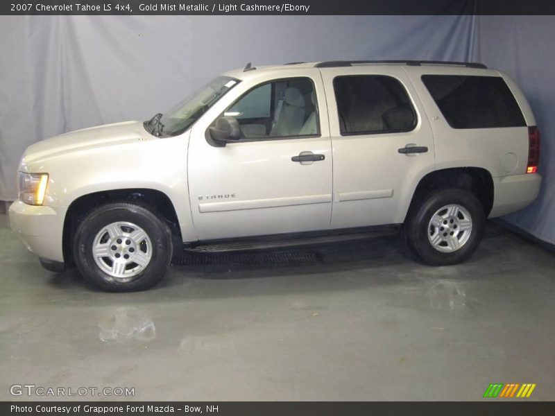 Gold Mist Metallic / Light Cashmere/Ebony 2007 Chevrolet Tahoe LS 4x4