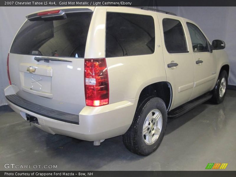 Gold Mist Metallic / Light Cashmere/Ebony 2007 Chevrolet Tahoe LS 4x4