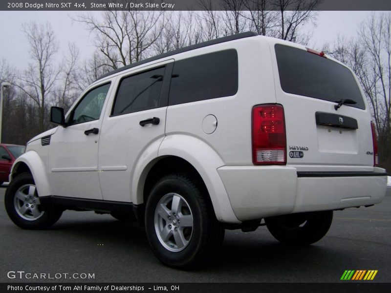 Stone White / Dark Slate Gray 2008 Dodge Nitro SXT 4x4