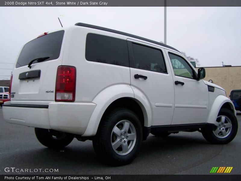 Stone White / Dark Slate Gray 2008 Dodge Nitro SXT 4x4