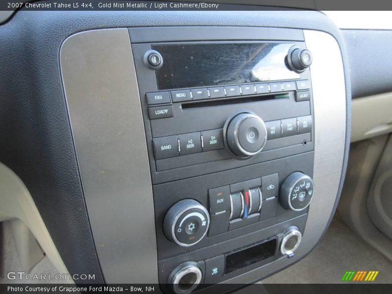 Gold Mist Metallic / Light Cashmere/Ebony 2007 Chevrolet Tahoe LS 4x4