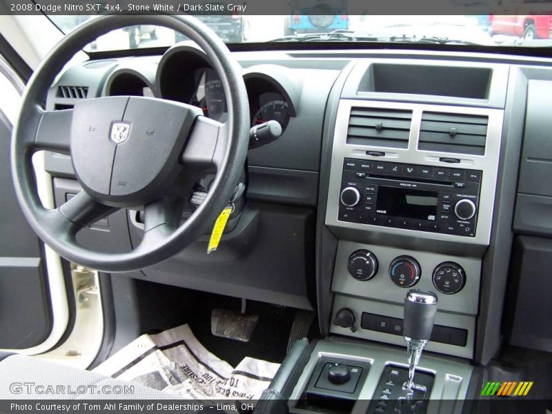 Stone White / Dark Slate Gray 2008 Dodge Nitro SXT 4x4