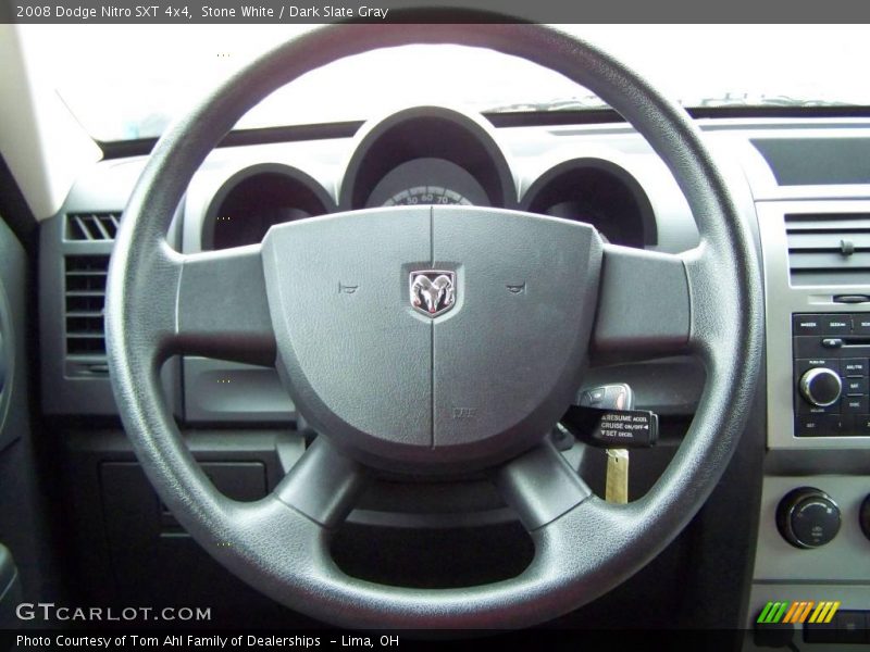 Stone White / Dark Slate Gray 2008 Dodge Nitro SXT 4x4