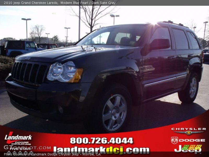Modern Blue Pearl / Dark Slate Gray 2010 Jeep Grand Cherokee Laredo