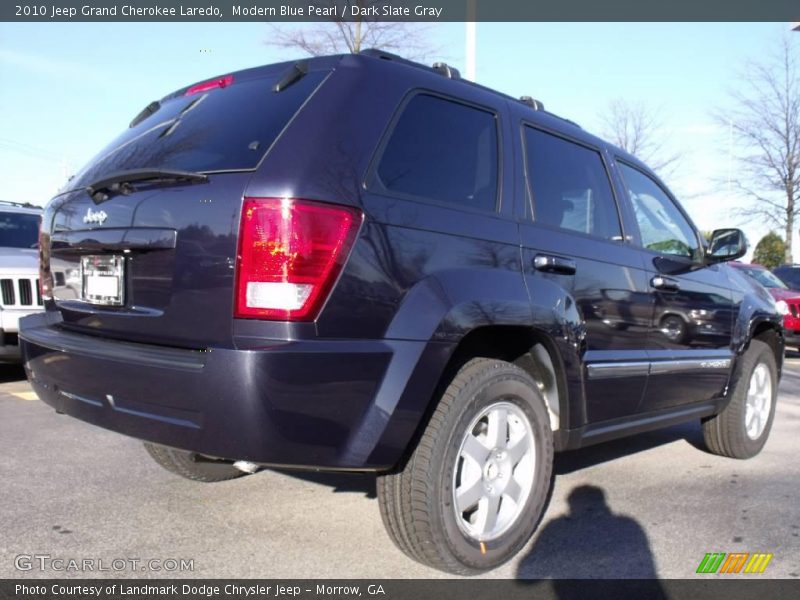 Modern Blue Pearl / Dark Slate Gray 2010 Jeep Grand Cherokee Laredo
