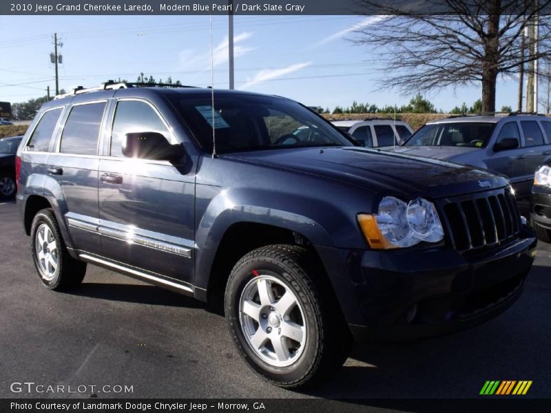 Modern Blue Pearl / Dark Slate Gray 2010 Jeep Grand Cherokee Laredo