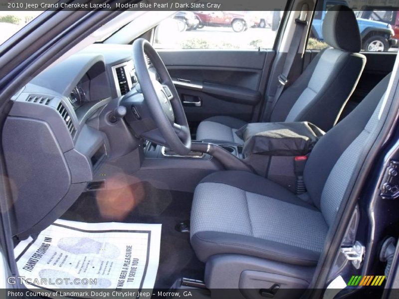 Modern Blue Pearl / Dark Slate Gray 2010 Jeep Grand Cherokee Laredo