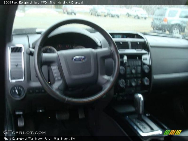 Silver Metallic / Charcoal 2008 Ford Escape Limited 4WD