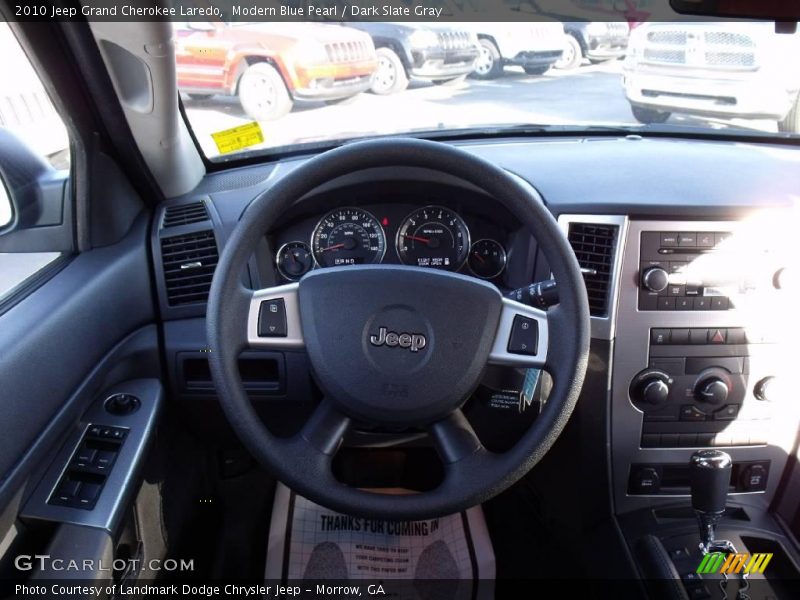 Modern Blue Pearl / Dark Slate Gray 2010 Jeep Grand Cherokee Laredo