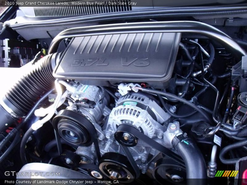 Modern Blue Pearl / Dark Slate Gray 2010 Jeep Grand Cherokee Laredo
