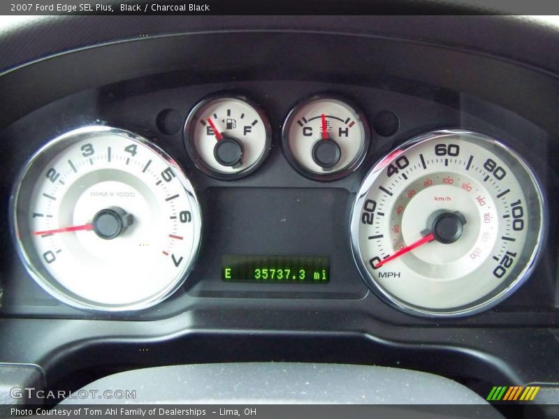 Black / Charcoal Black 2007 Ford Edge SEL Plus
