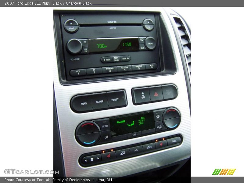 Black / Charcoal Black 2007 Ford Edge SEL Plus