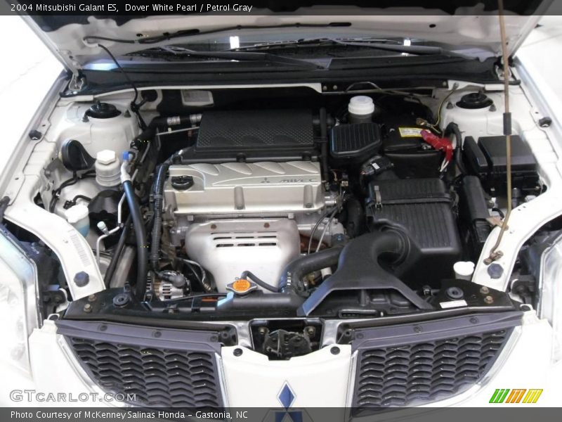 Dover White Pearl / Petrol Gray 2004 Mitsubishi Galant ES