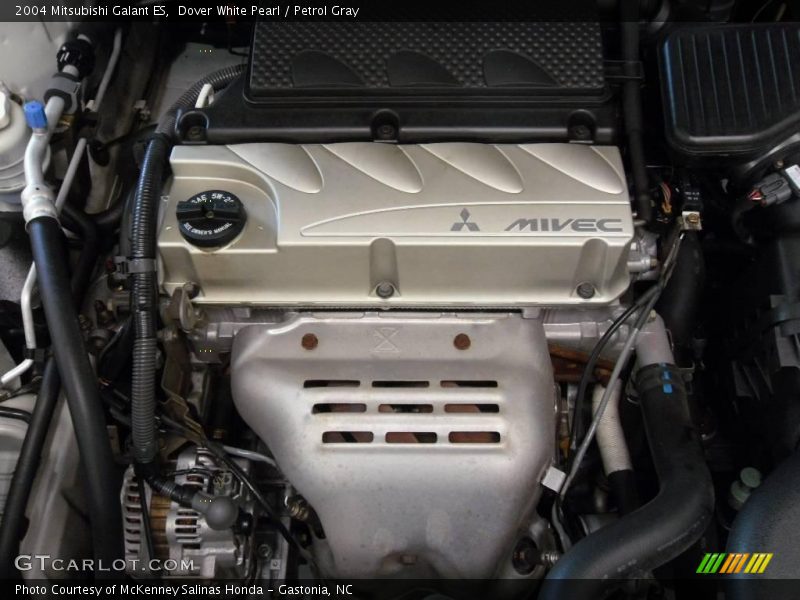 Dover White Pearl / Petrol Gray 2004 Mitsubishi Galant ES