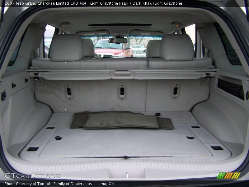 Light Graystone Pearl / Dark Khaki/Light Graystone 2007 Jeep Grand Cherokee Limited CRD 4x4