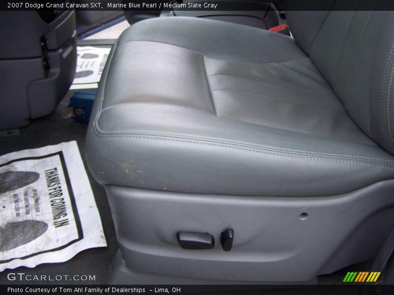 Marine Blue Pearl / Medium Slate Gray 2007 Dodge Grand Caravan SXT