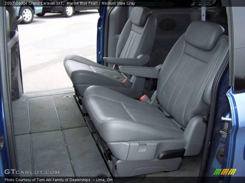 Marine Blue Pearl / Medium Slate Gray 2007 Dodge Grand Caravan SXT