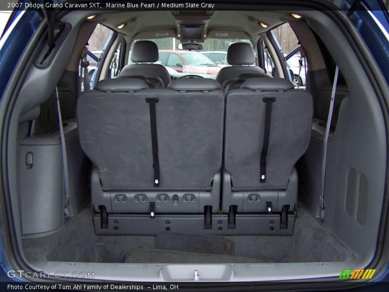 Marine Blue Pearl / Medium Slate Gray 2007 Dodge Grand Caravan SXT