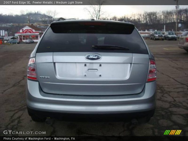 Pewter Metallic / Medium Light Stone 2007 Ford Edge SE