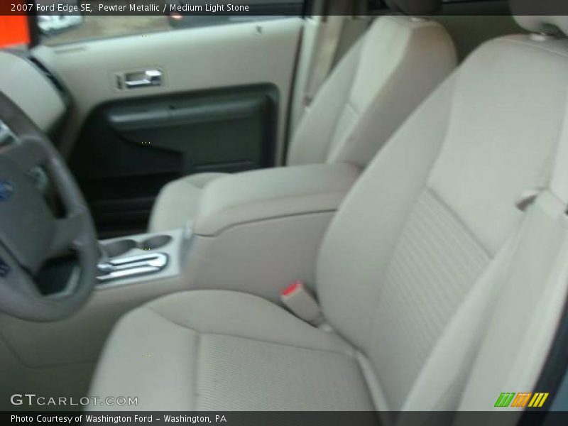 Pewter Metallic / Medium Light Stone 2007 Ford Edge SE