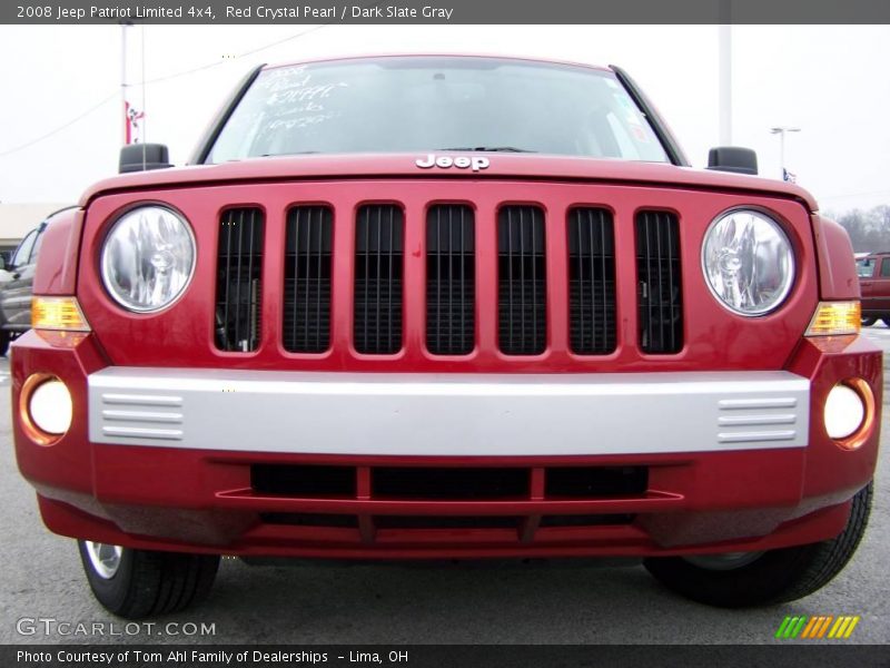 Red Crystal Pearl / Dark Slate Gray 2008 Jeep Patriot Limited 4x4