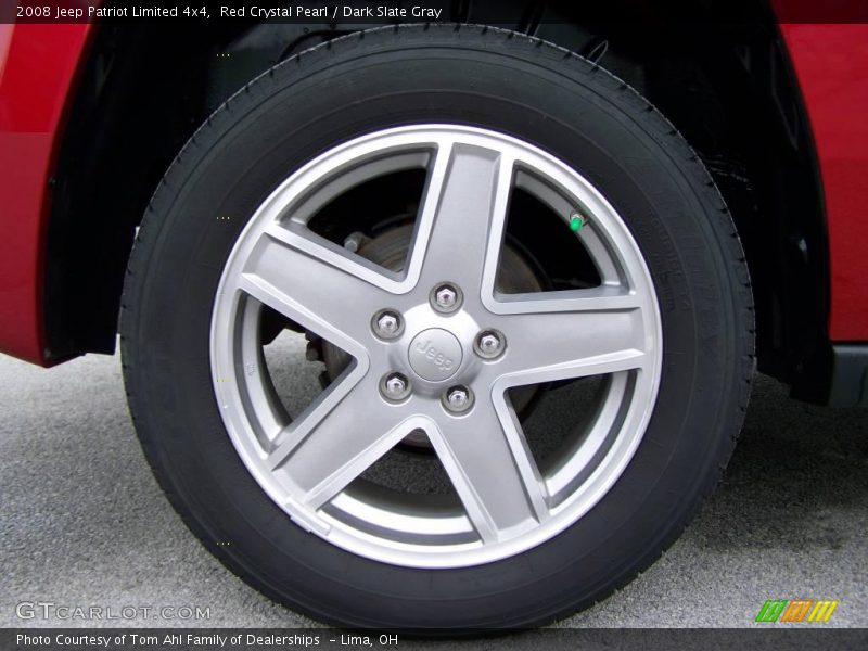 Red Crystal Pearl / Dark Slate Gray 2008 Jeep Patriot Limited 4x4
